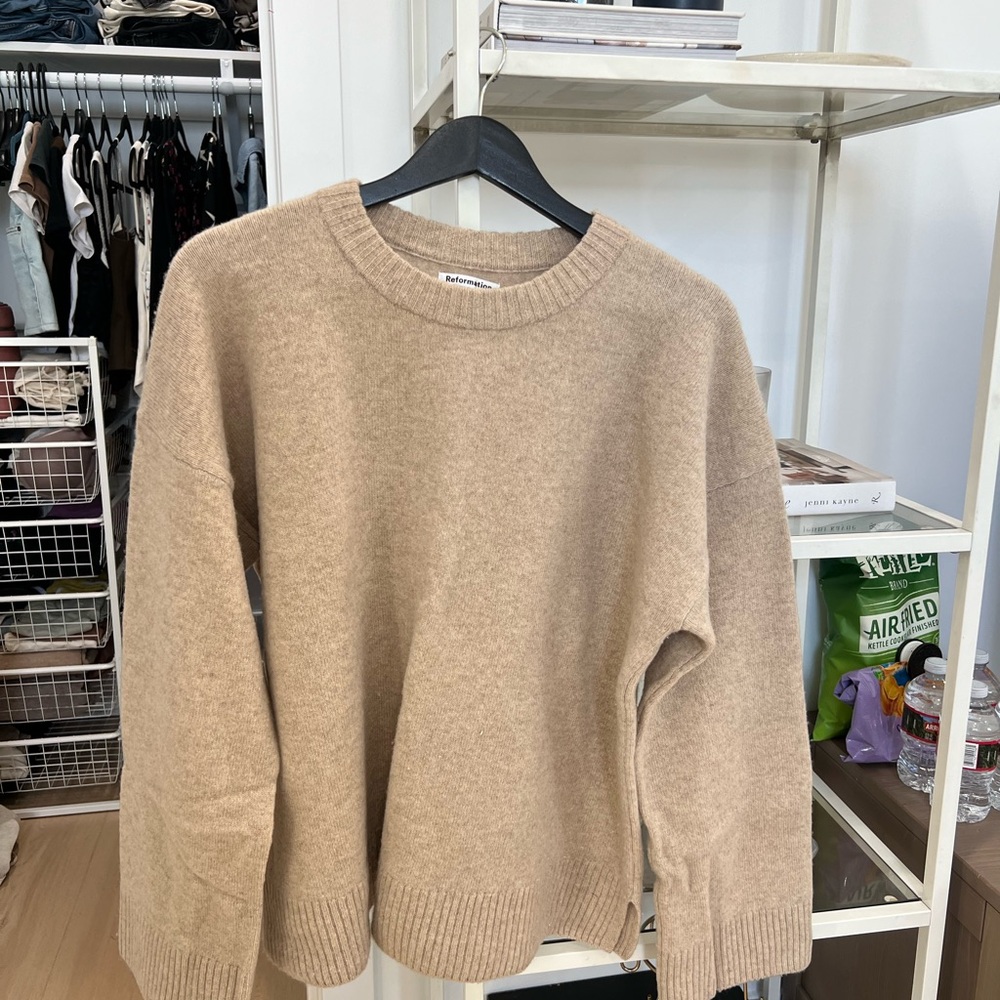 Reformation 100%wool Sweater